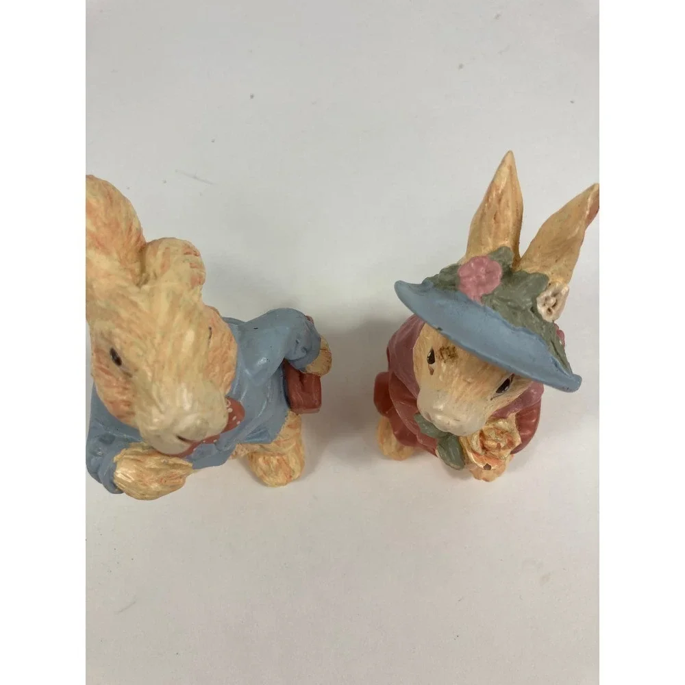 Vintage Set of Easter Rabbits